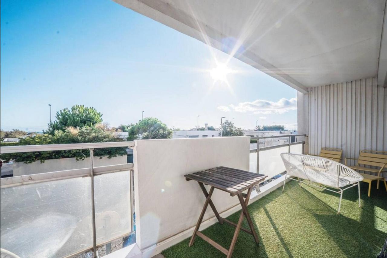 Le Calderini Appart - Face Plage Wifi Et Park Gratuit Calme - Resid Le Surcouf -Top Pros Servicesconciergerie La Grande Motte Kültér fotó